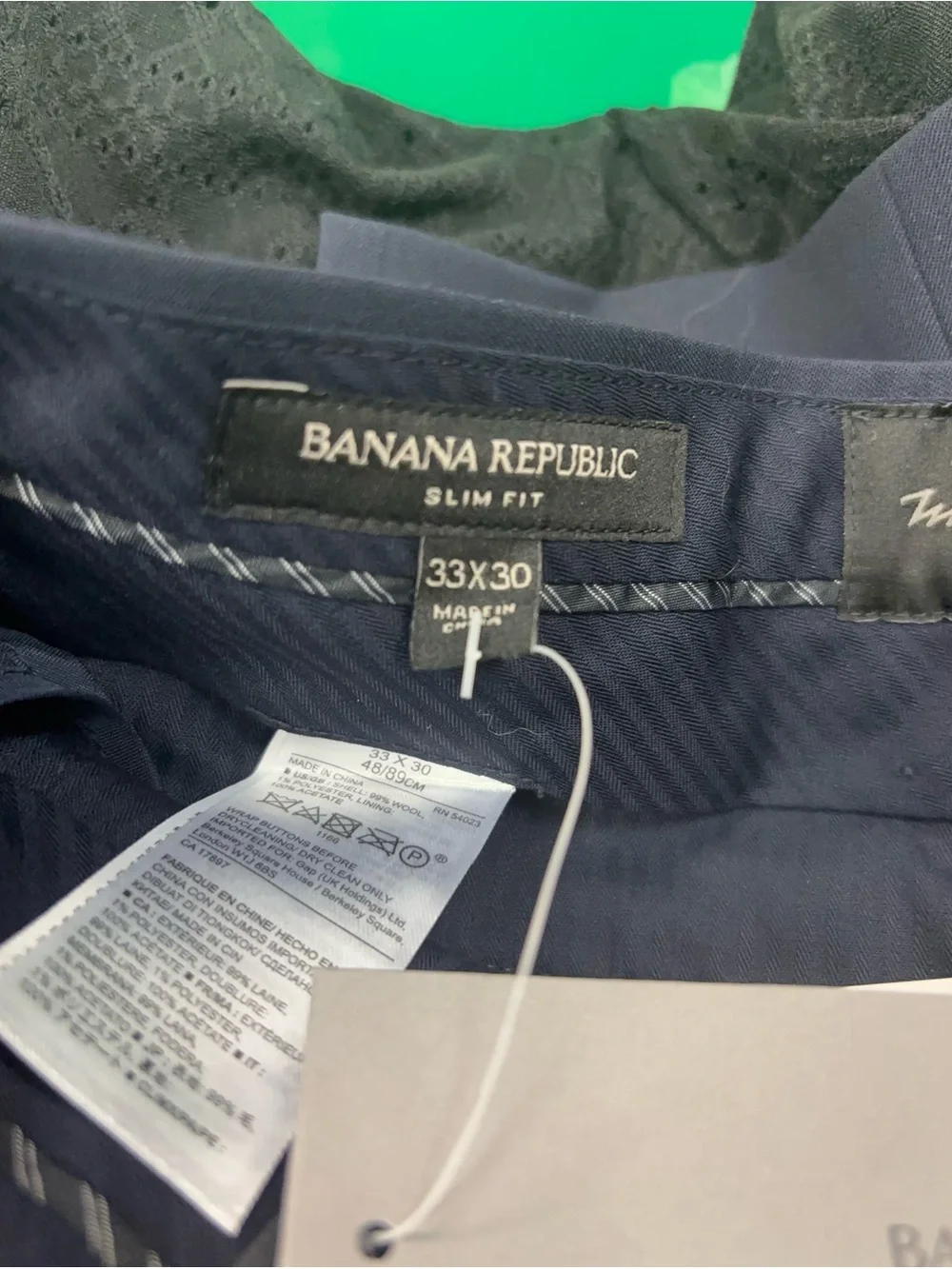 Banana Republic tailored slim